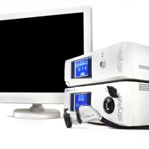 Stryker cam, fényforrás, Stryker 26 col medikai monitor